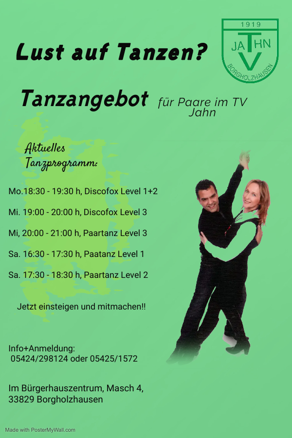 Ballroom Dancing flyer