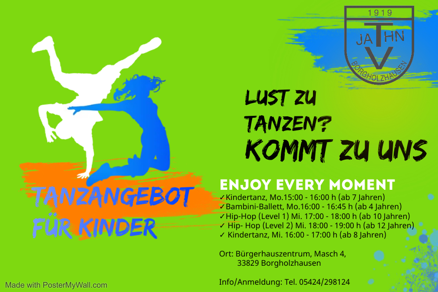 Dance Kinder Flyer